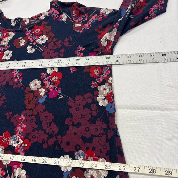 J Jill Petite Swing Dress Scoop Neck 3/4 Sleeves Wearever Women’s Plus xLP - Picture 5 of 11